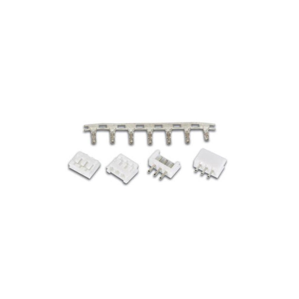 Conjunto fichas Pin-Socket 4p Macho / Fêmea