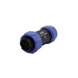 Ficha circular12P Macho IP68