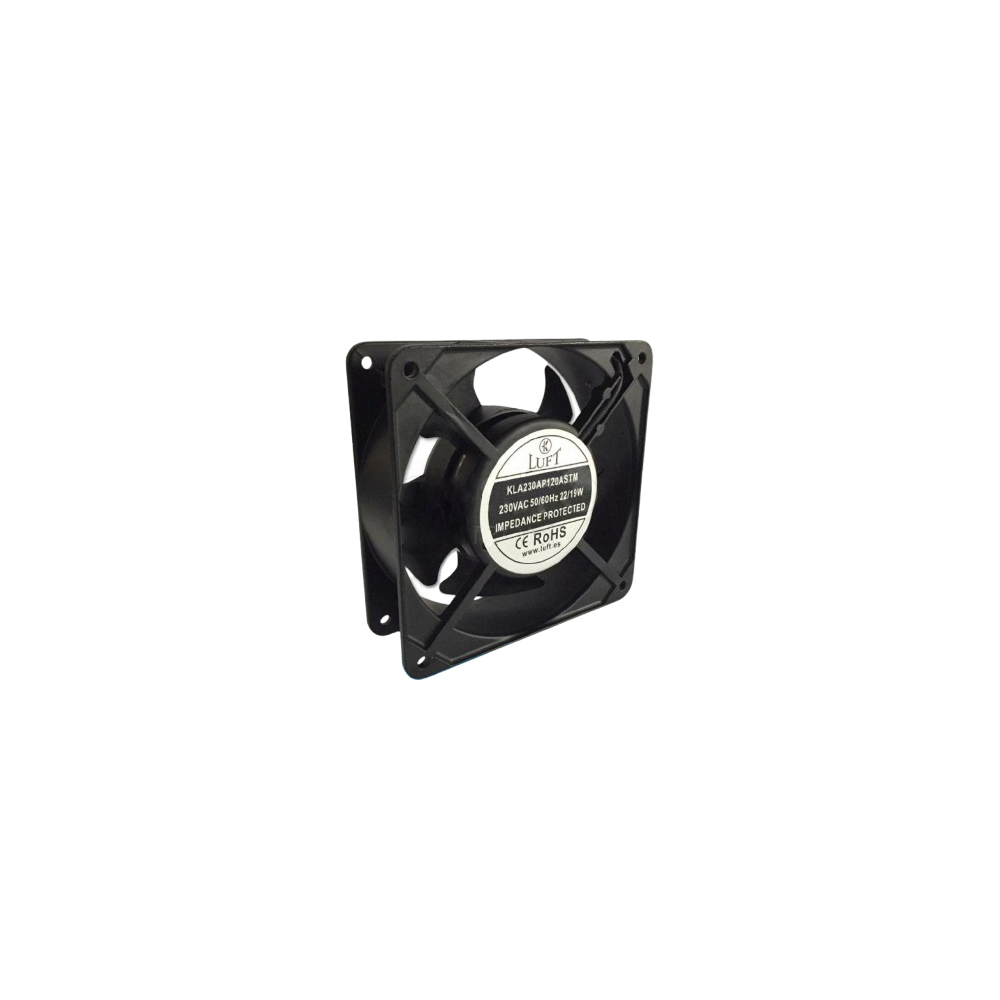 Ventoinha 230V, 120x120x38mm, 2 Pinos