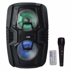 COLUNA PORTATIL 250W USB/SD/AUX/BT/FM/MIC