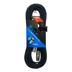 Extensão XLR Fêmea / XLR Macho PROEL 10mts