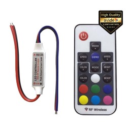 Controlador remoto 24 botões para fitas LED 12V 6A