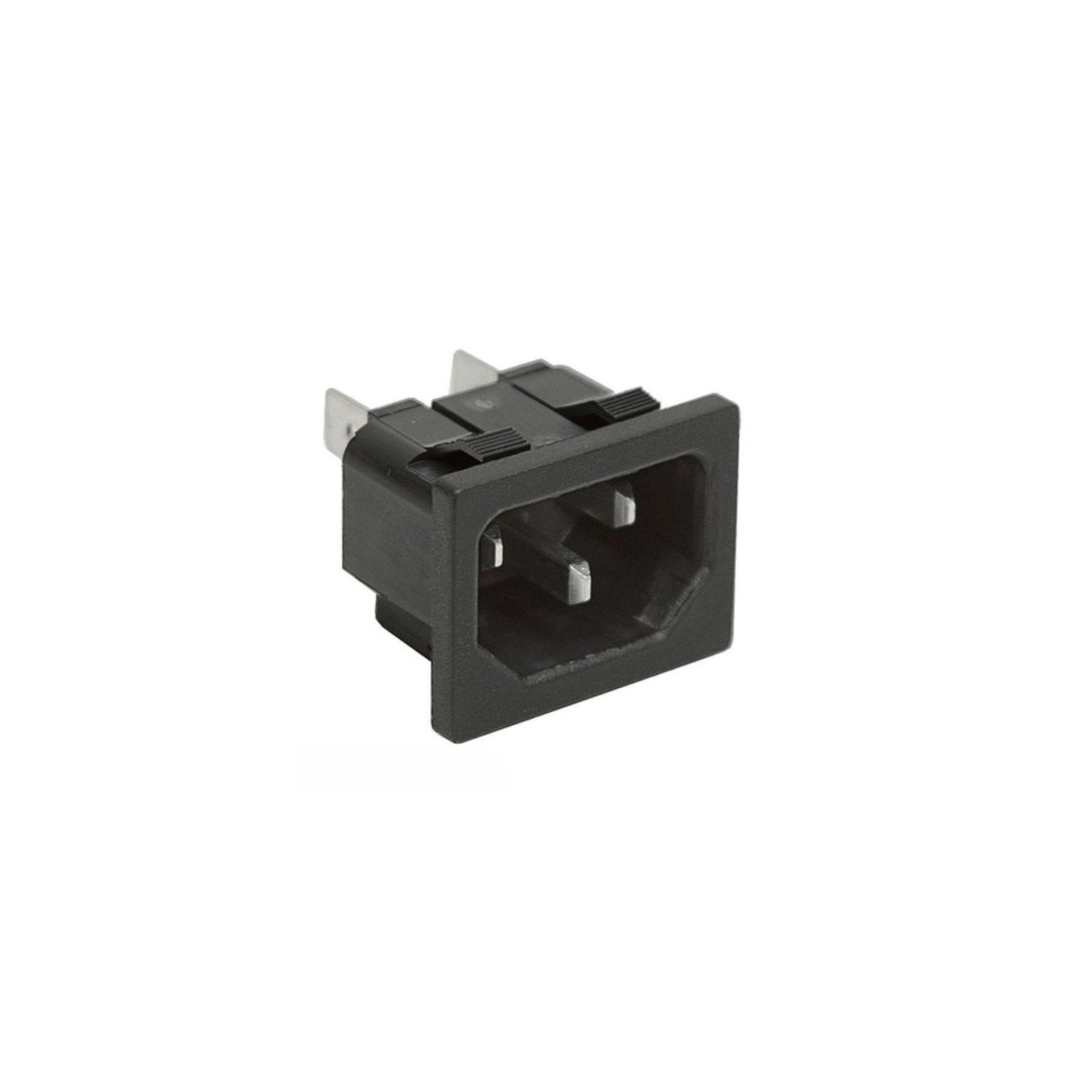 Ficha USA Macho 3P Painel encaixe