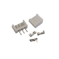 Conjunto fichas Pin-Socket 3p Macho / Fêmea