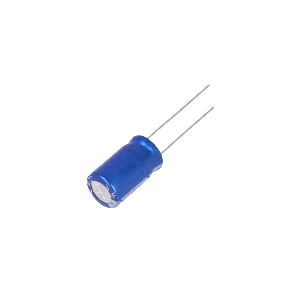 Condensador eletrolítico vertical 1800uF 6.3V