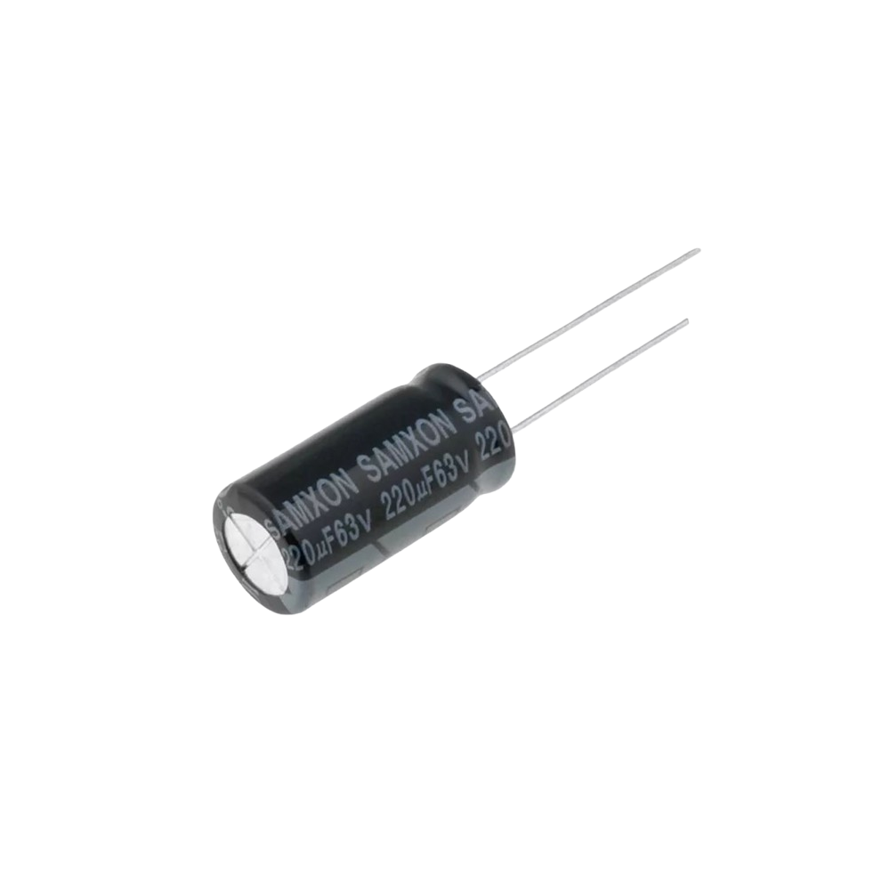 Condensador eletrolítico 220uF 63V -40...105°C