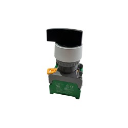 Comutador rotativo, 3 posições NA, 230VAC, 3A, 22mm