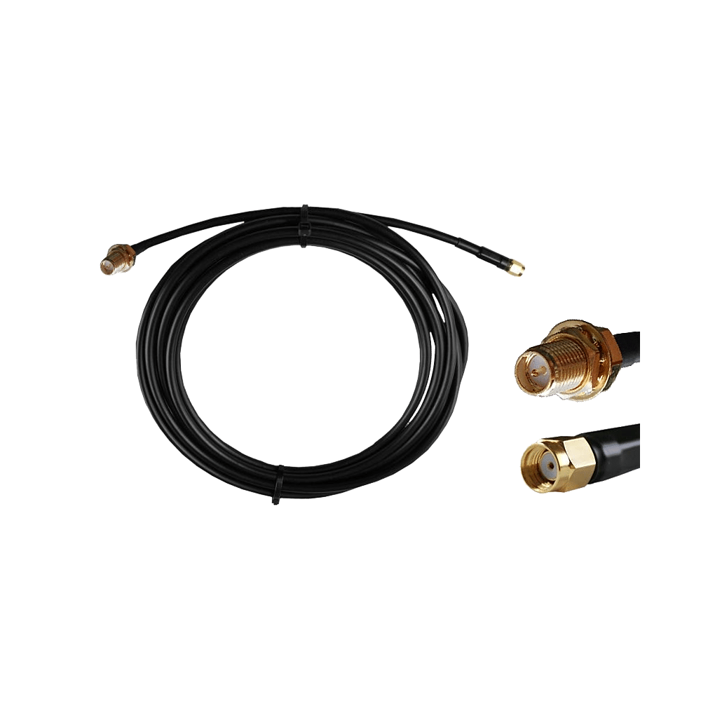 Extensão RP SMA Wifi macho-fêmea 3mts