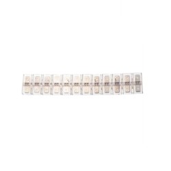 Barra de terminais FAST macho/macho 6,3x0,8mm 300V máx. 75°C