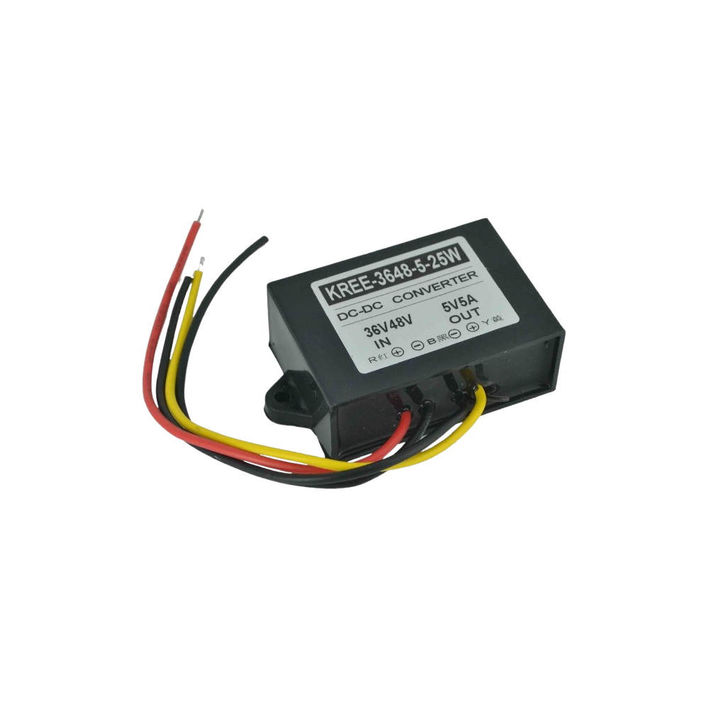 Conversor DC-DC Step-Down 36-48V»5V 5A 25W IP67