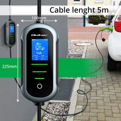 Carregador portátil carros elétricos 3.5kW Type 2 WIFI