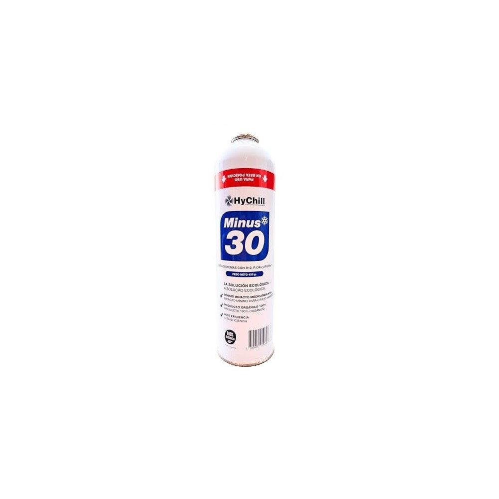 Garrafa de Gás R134a e R1234YF em sistemas de ar condicionado.