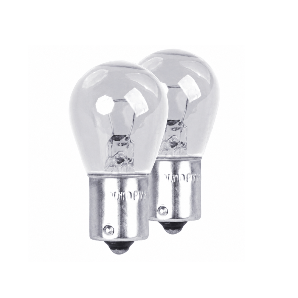 Conjunto 2 Lâmpadas 12V 21W BA15S