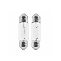 Conjunto 2 Lâmpadas Halogénio 12V C5W 36mm