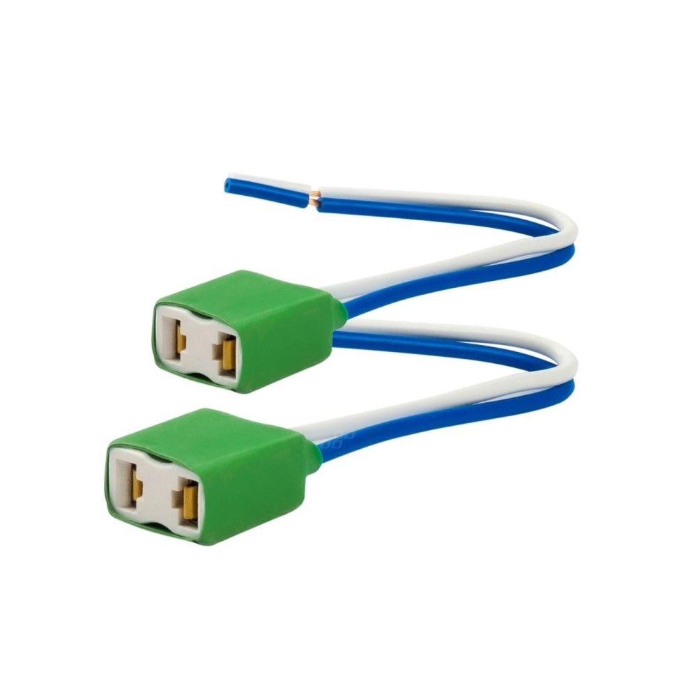Conjunto 2 Casquilhos para lâmpadas H7