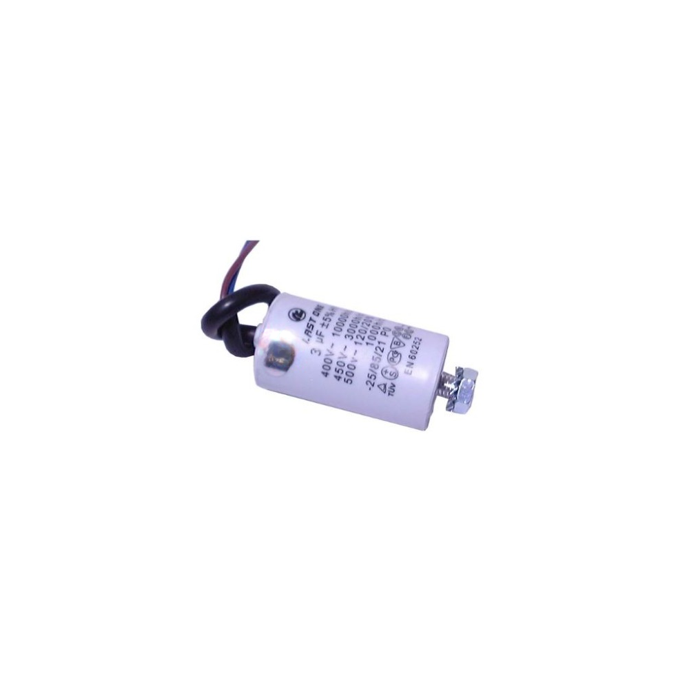 Condensador 3mf 450V com cabo