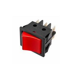 Pulsador ON-OFF com luz vermelho