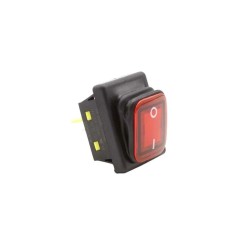Interruptor ON-OFF vermelho 30A 250 VCA