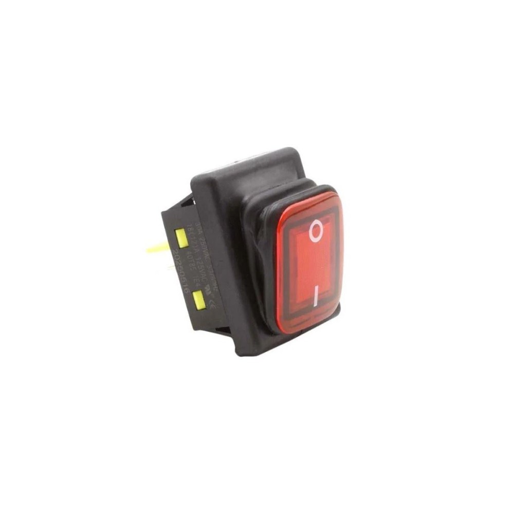 Interruptor ON-OFF vermelho 30A 250 VCA