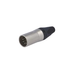 FICHA XLR MACHO 5P COM CABO