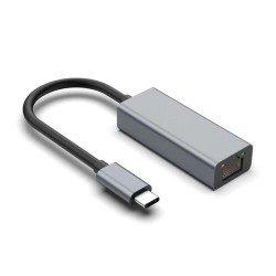 Cabo Adaptador USB-C / RJ45, 1GB/s