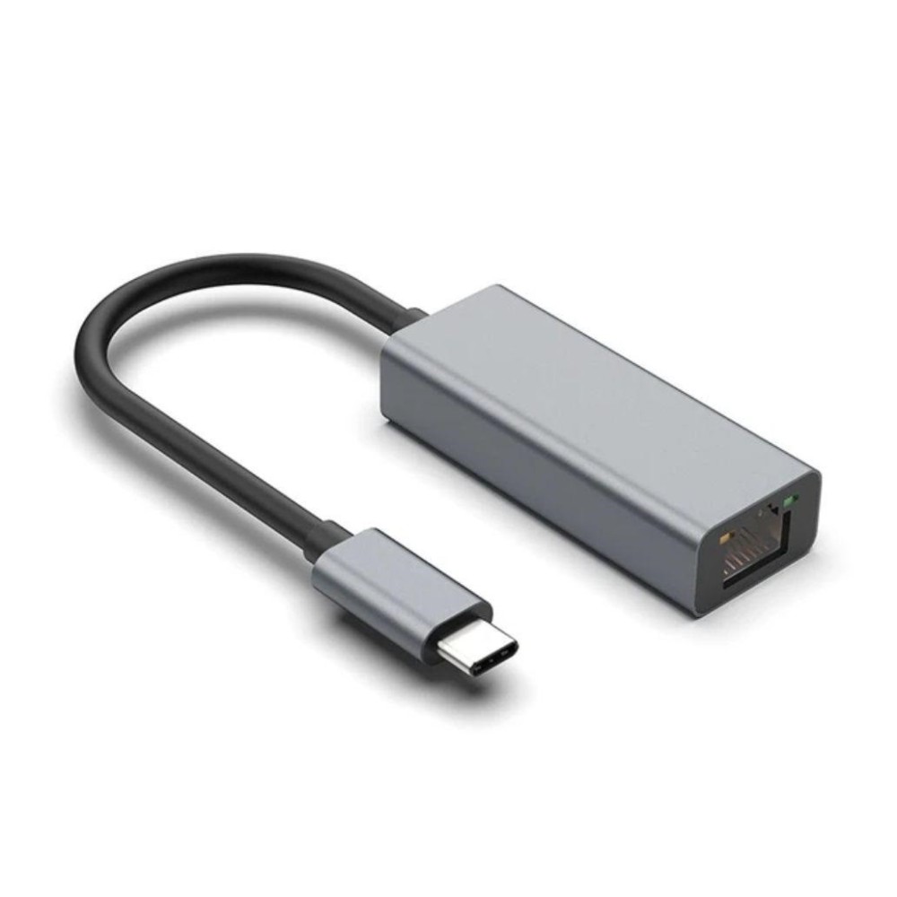 Cabo Adaptador USB-C / RJ45, 1GB/s