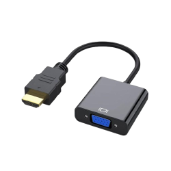 Cabo Adaptador HDMI / VGA + cabo jack 3.5mm macho/macho
