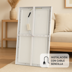 Painel Led Retangular 120x30Cm 40W