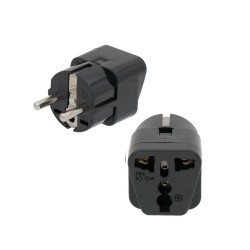Adaptador para viagem universal, 250V 10-16A