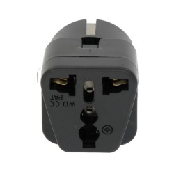 Adaptador para viagem universal, 250V 10-16A