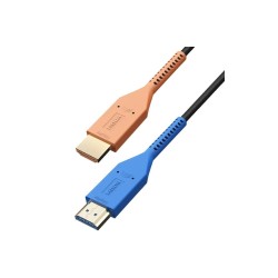 Extensão HDMI 2.1 fibra ótica 8K 25mts