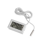 Termómetro Digital -50º +70º retangular com sonda