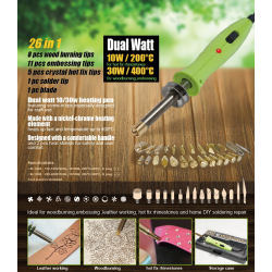 Ferro Soldar 10-30W para madeiras e tecidos PROSKIT