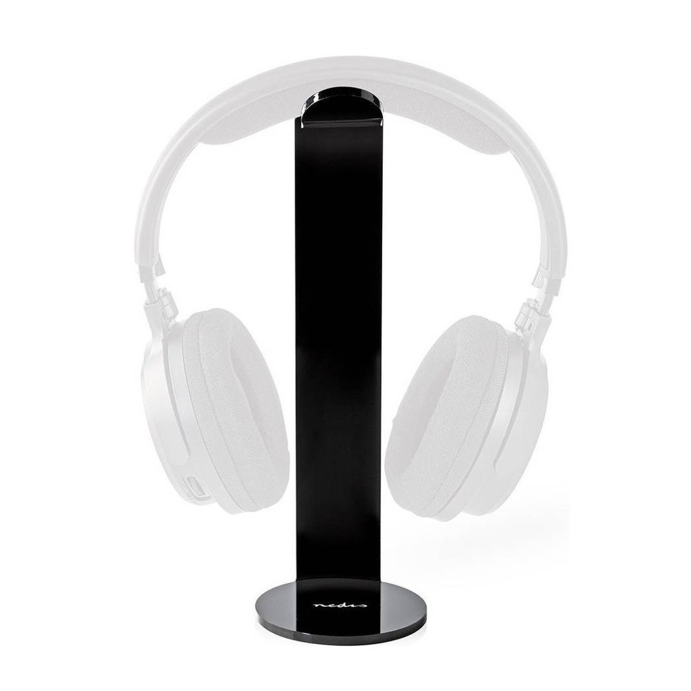 Suporte para Auscultadores, 87x244mm, em ABS, Preto