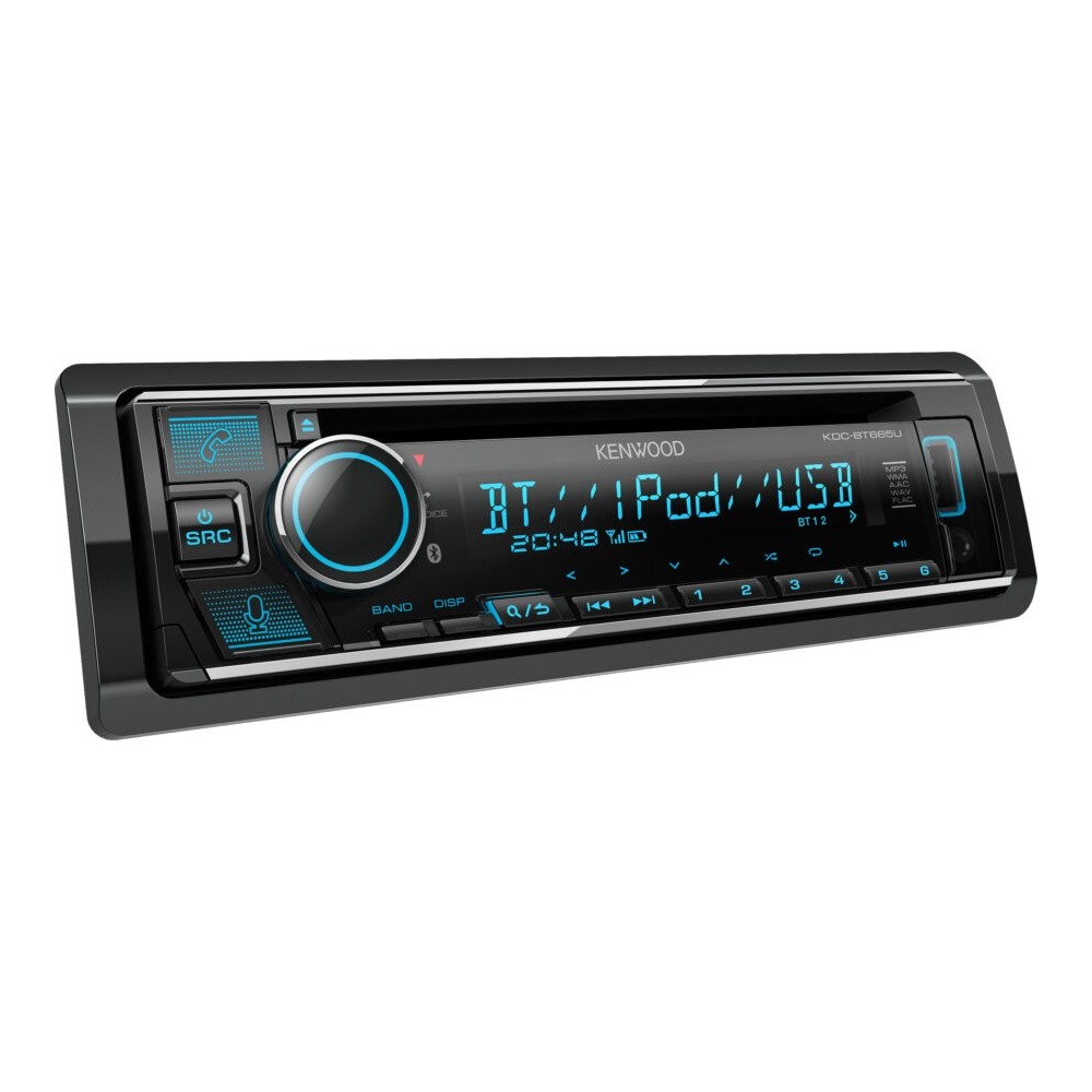 KENWOOD KDC-BT665U AUTO RADIO 1 DIN CD/USB/BLUETOOTH