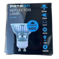 Lâmpada halogéneo GU10 50W 230V 480lm 2700K