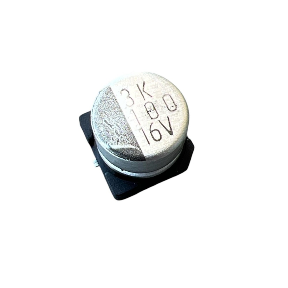 Condensador eletrolítico 100uF 16V SMD 105º