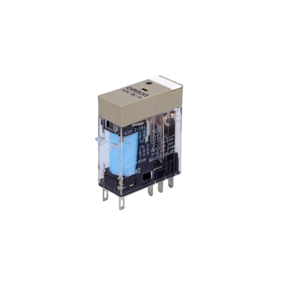 Relé Eletromagnético OMRON G2R-2-SN 12VDC (S) DPDT 5A