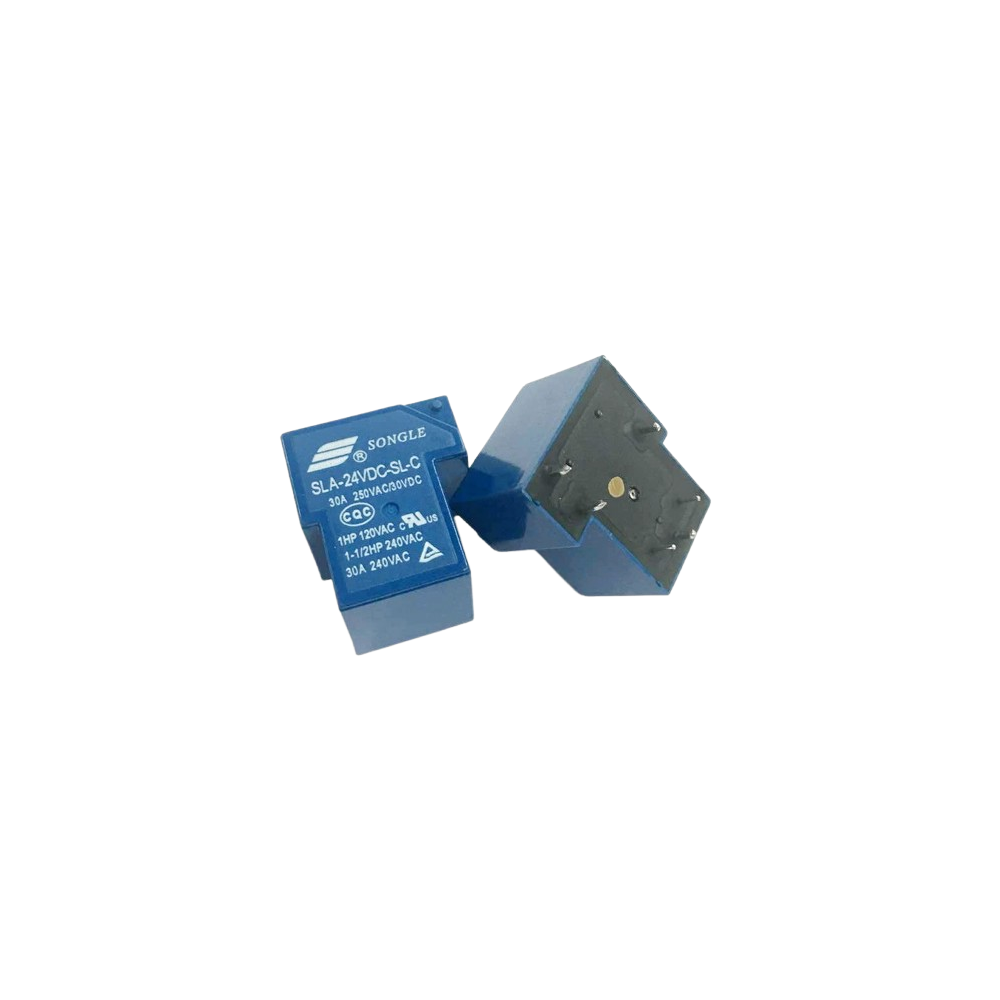 Relé 24V DC 30A 6 Pinos PCB SONGLE