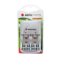 Carregador de Baterias AA AAA 9V AGFAPHOTO