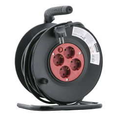 Extensão Elétrica 50m 4x Schuko ENTAC ESCRG4-50