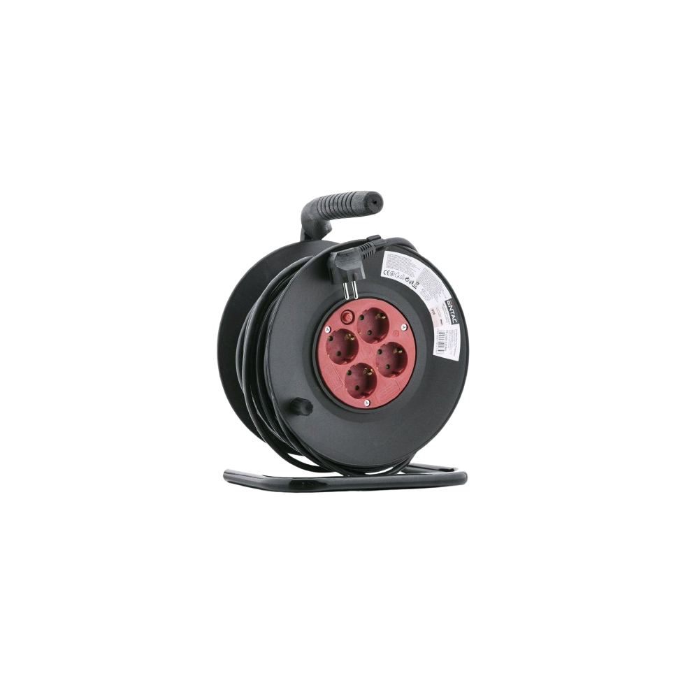 Extensão Elétrica 50m 4x Schuko ENTAC ESCRG4-50
