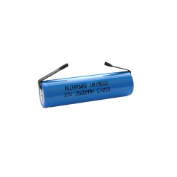Bateria Lítio 18650 3,7 V 2600 mAh com Patilhas