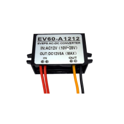 Conversor AC-DC 10–28 V para 12 V DC 5 A 60 W IP67