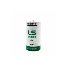 Pilha SAFT LS26500 Plus 3,6 V 8500 mAh Li-SOCl₂