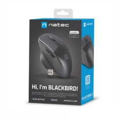 Rato NATEC BLACKBIRD 2 Sem Fios 1600 DPI USB 2,4 GHz