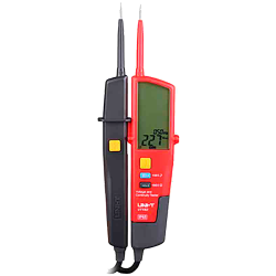 Testador de Tensão UNI-T UT18D 690 V LCD CAT IV 600 V
