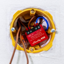 Relé Shelly 1PM Mini Gen3 8 A Wi-Fi com Medição de Energia