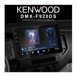 Auto-Rádio KENWOOD DMX-F920DS 9" HD CarPlay Android Auto DAB+