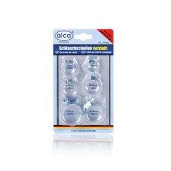 Conjunto de Abraçadeiras Metálicas para Mangueiras 6–38 mm